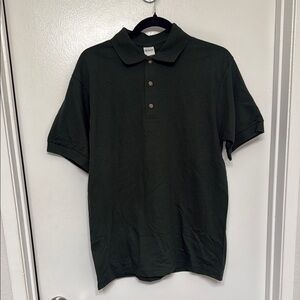 Gildan Olive Green Polo Shirt